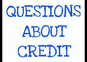questions about credit