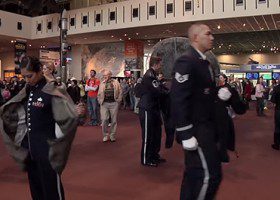 US Air Force Band Flash Mob