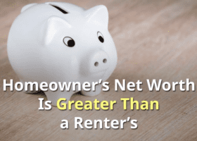 Homeowners NET WORTH 40x higher than renters Troy Stavros Gables and Gates REALTORS