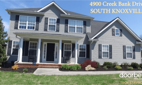 4900 Creek Bank Drive, Knoxville, TN 37920 Troy Stavros Doorbell Real Estate