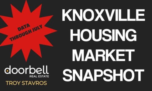 JULY KNOXVILLE HOUSING MARKET SNAPSHOT