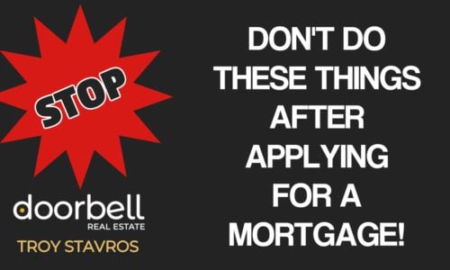 DONT DO THESE THINGS AFTER APPLYING FOR A MORTGAGE